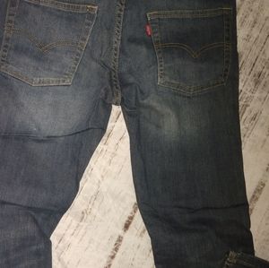 Boys 16 reg Levi's 511 jeans dark wash like new
